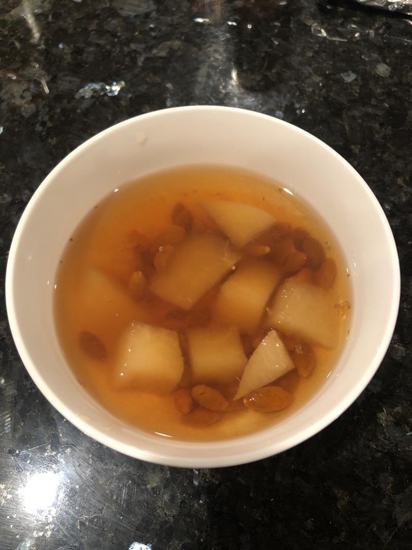 冰糖炖雪梨🍐(隔水炖)