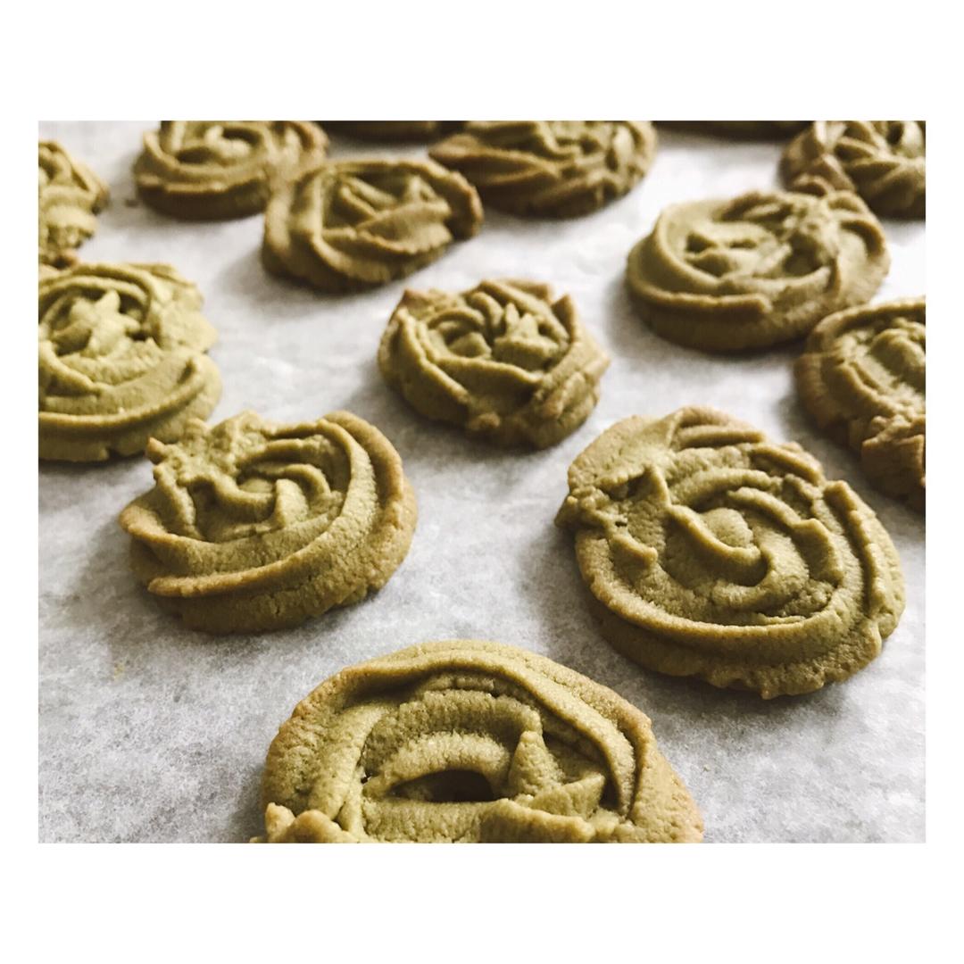 香甜抹茶曲奇饼干