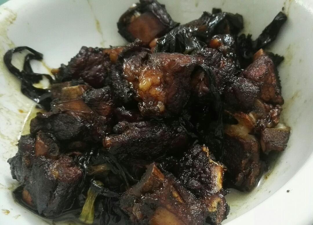 葱烧排骨