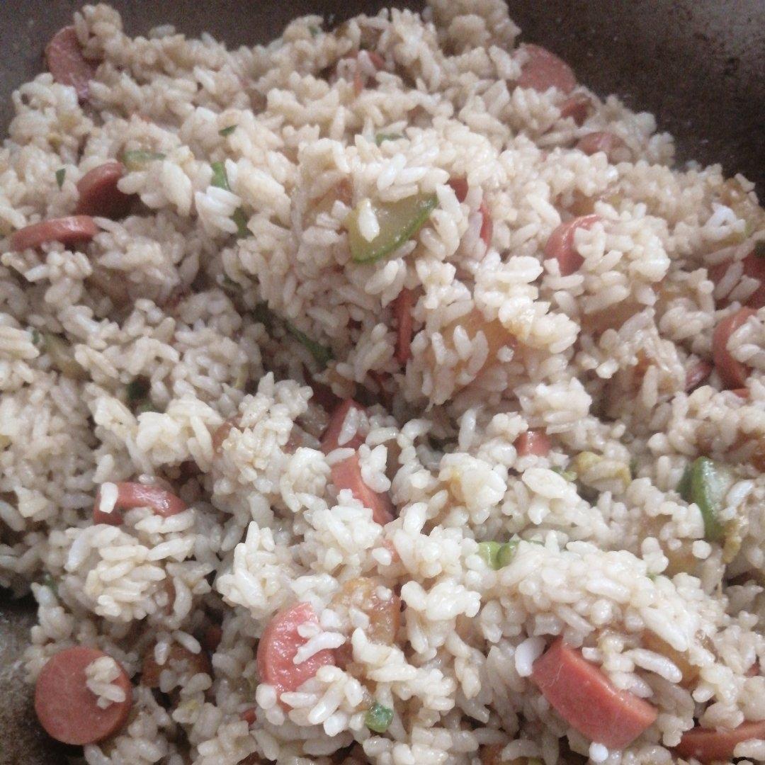 火腿土豆烩饭