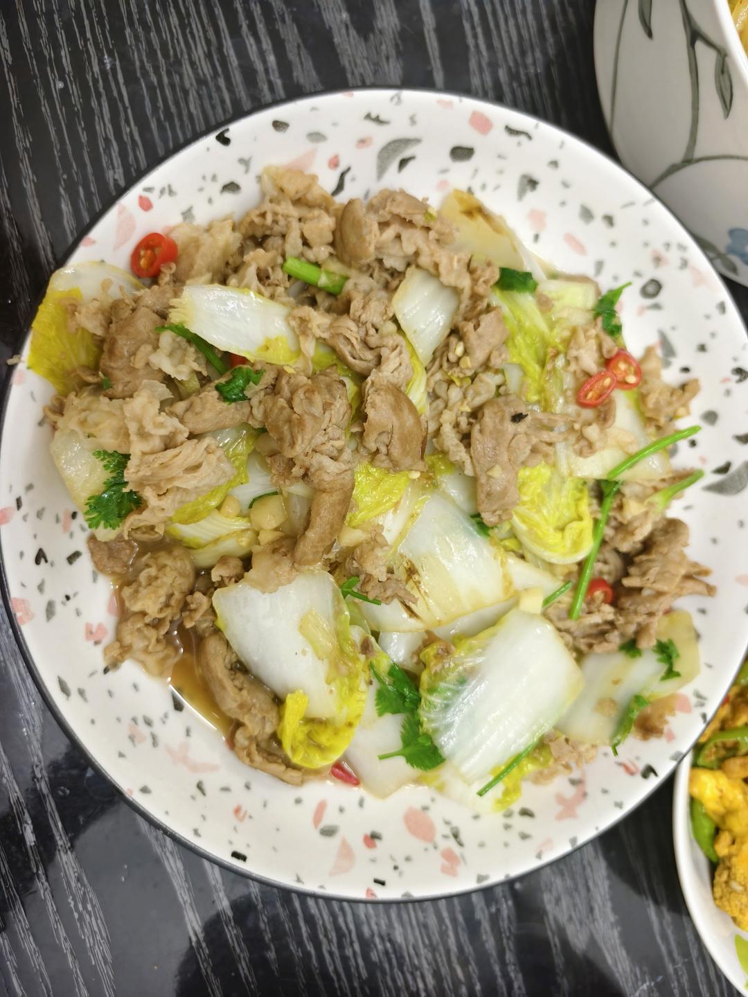 牛肉娃娃菜