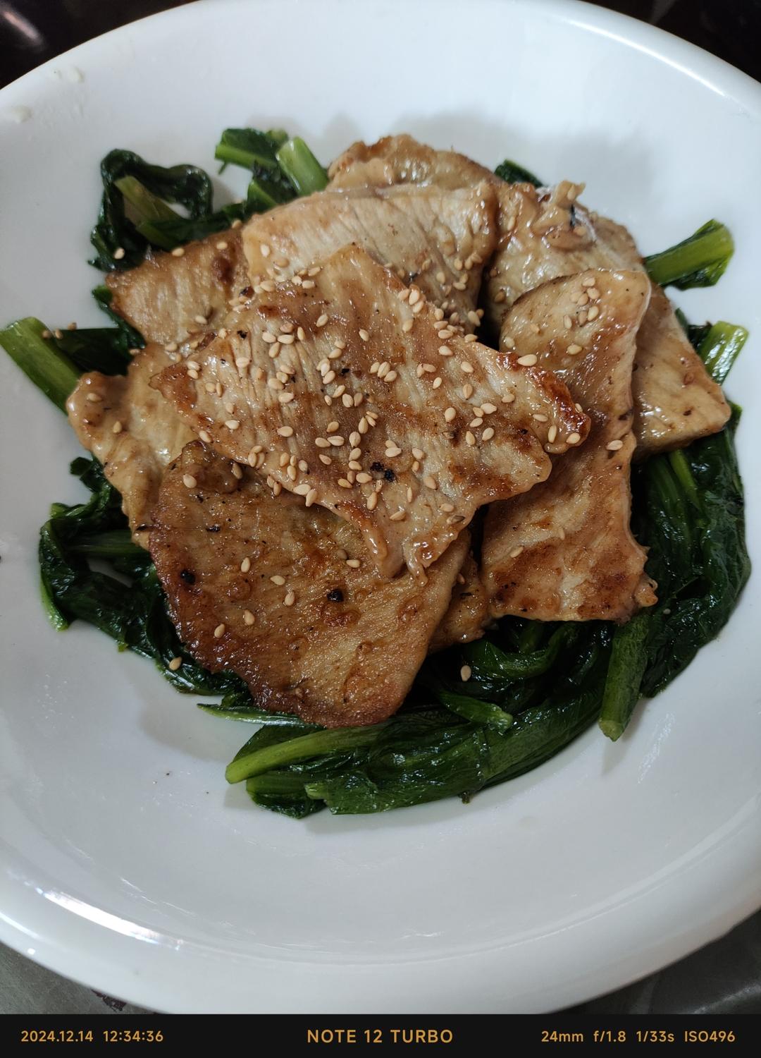 烤里脊肉片
