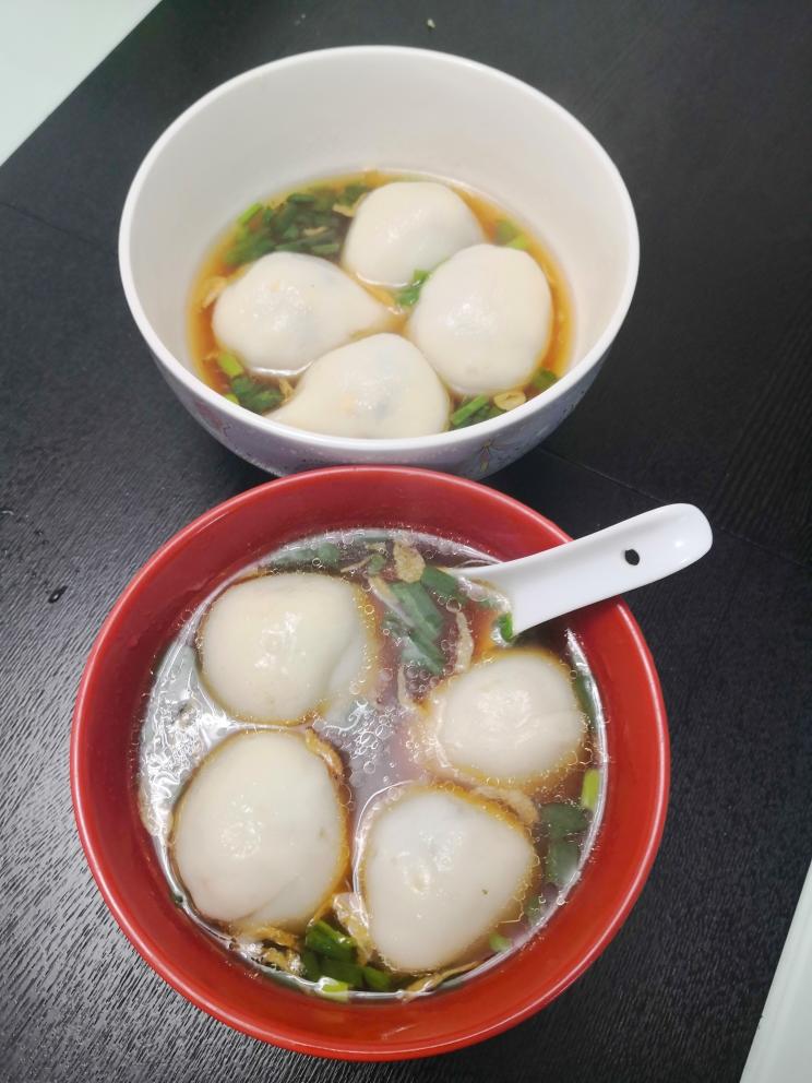 酸菜鲜笋咸汤圆的做法