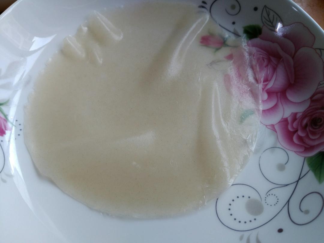 自制面筋，凉皮
