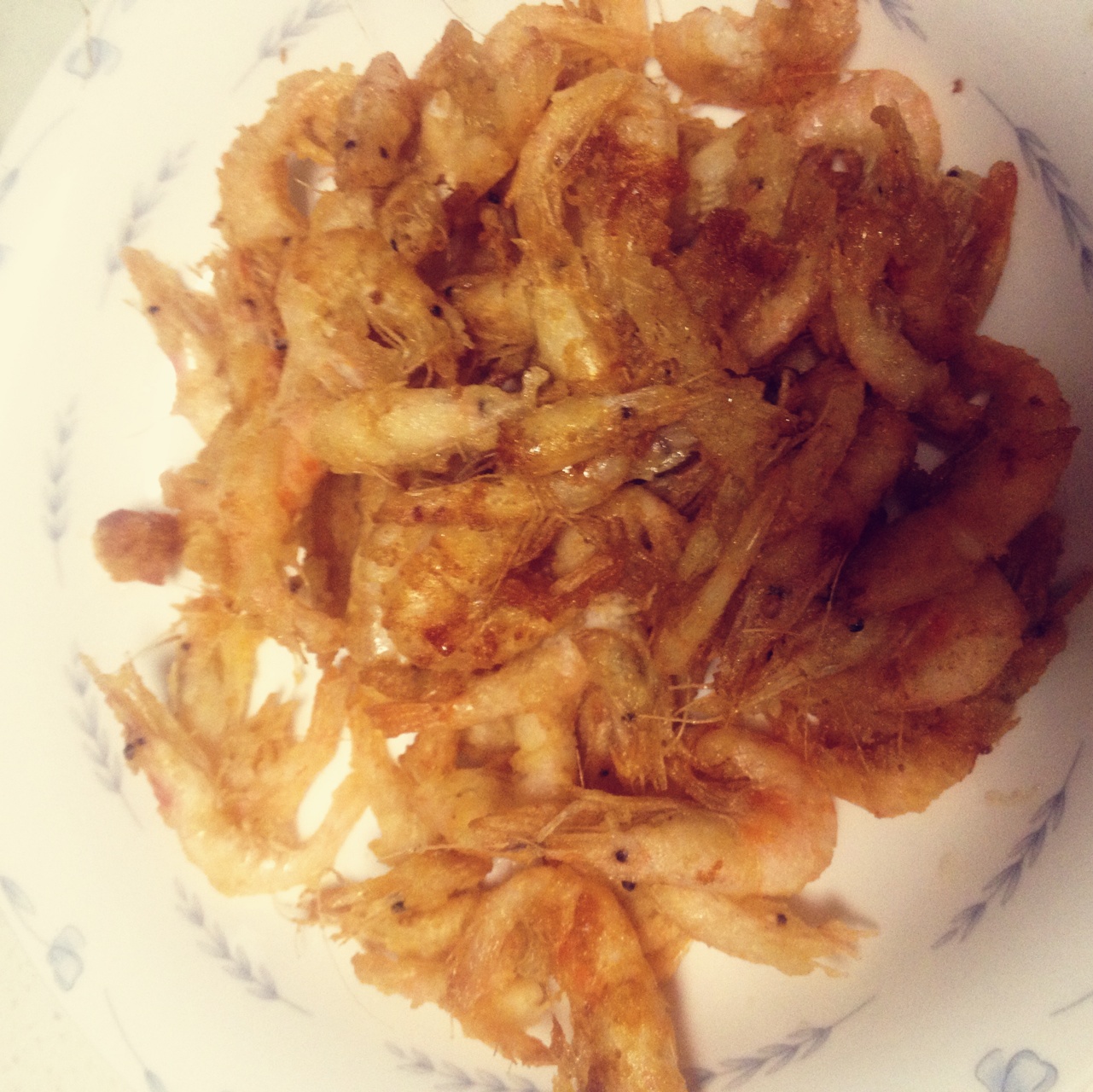 油炸小虾