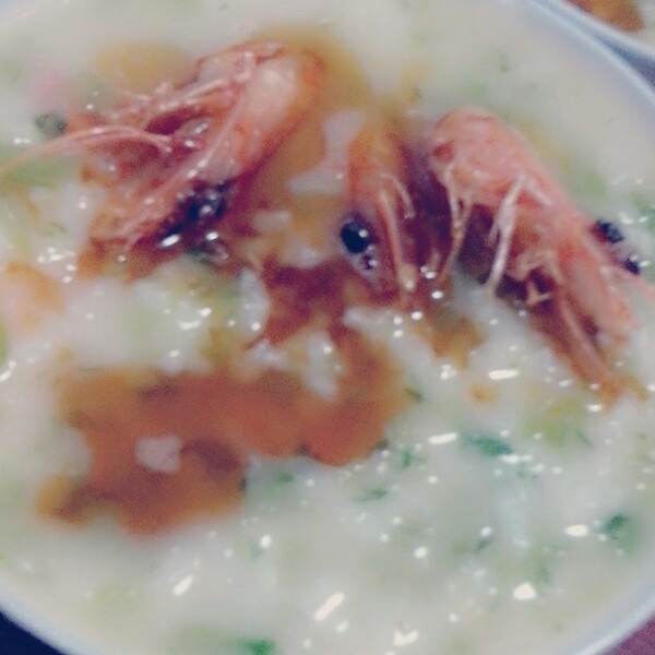 秘制鲜虾粥