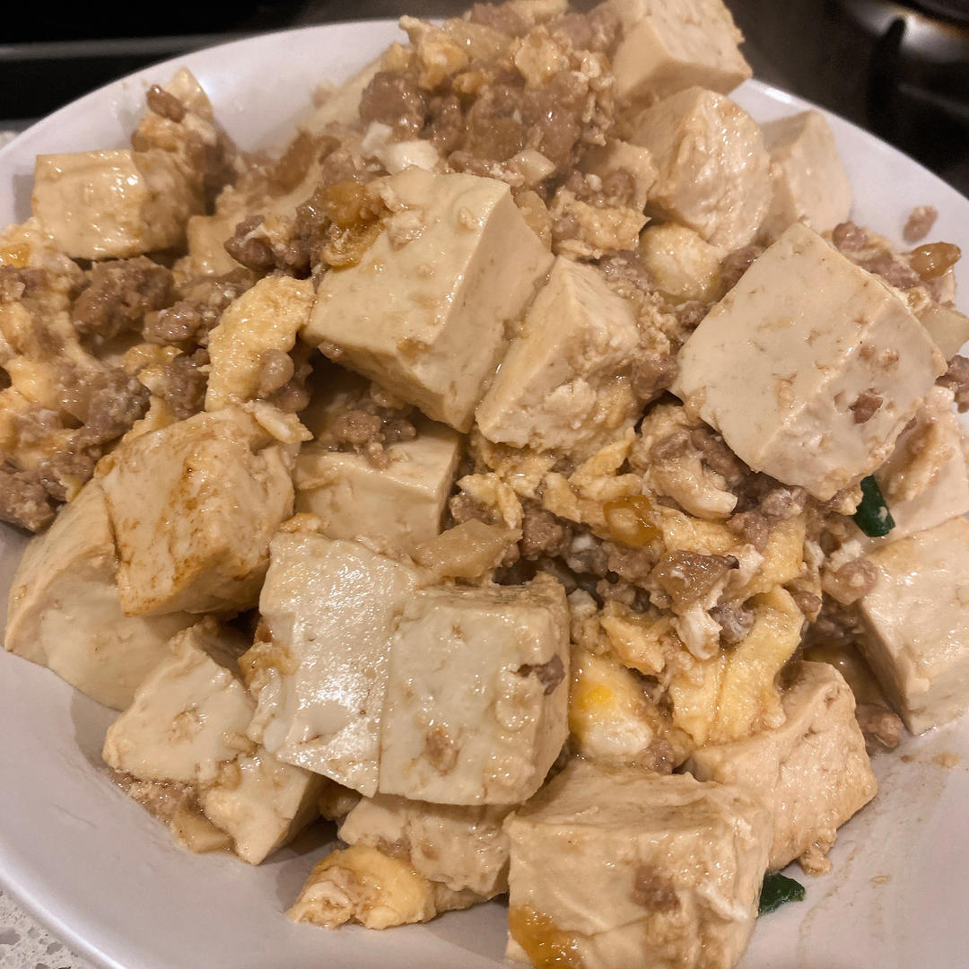 12M+宝宝辅食：豆腐抱蛋