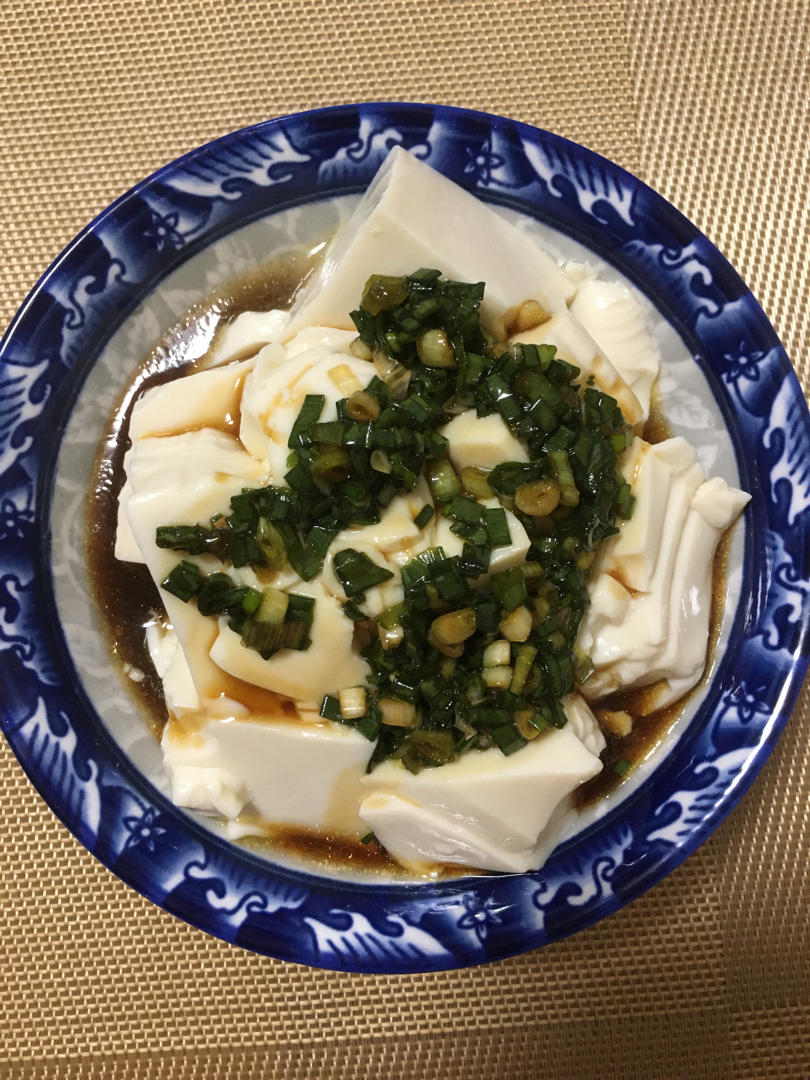 小葱拌豆腐
