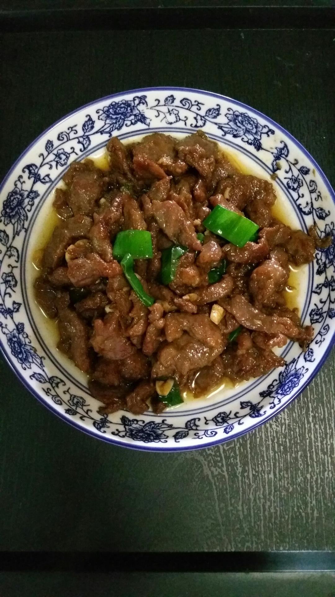 清炒牛肉的做法