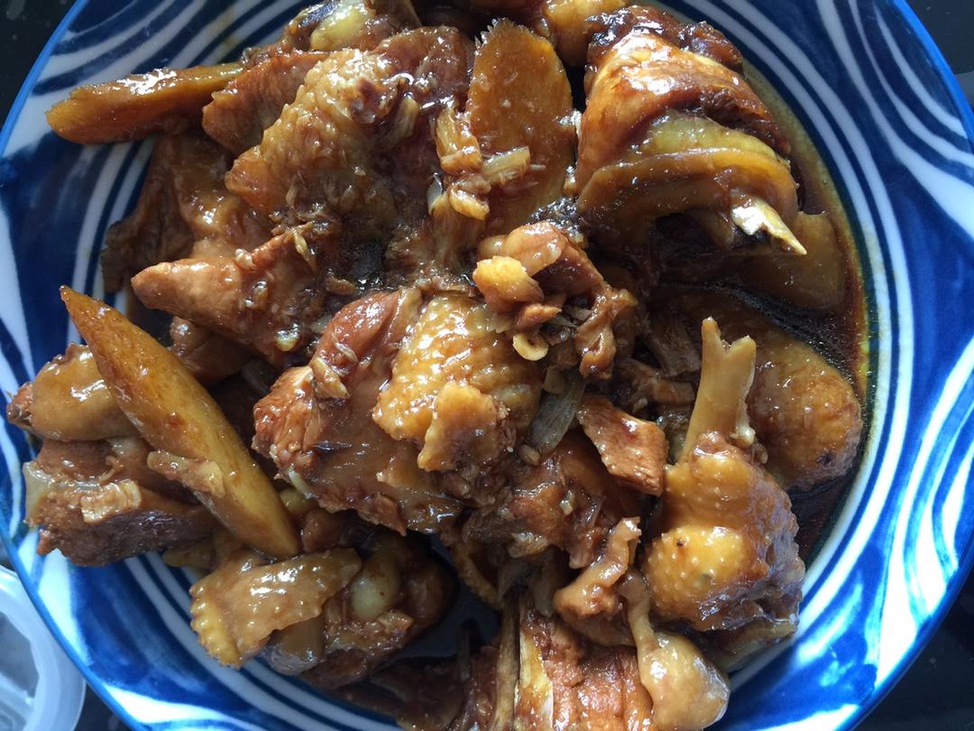 红烧鸡块