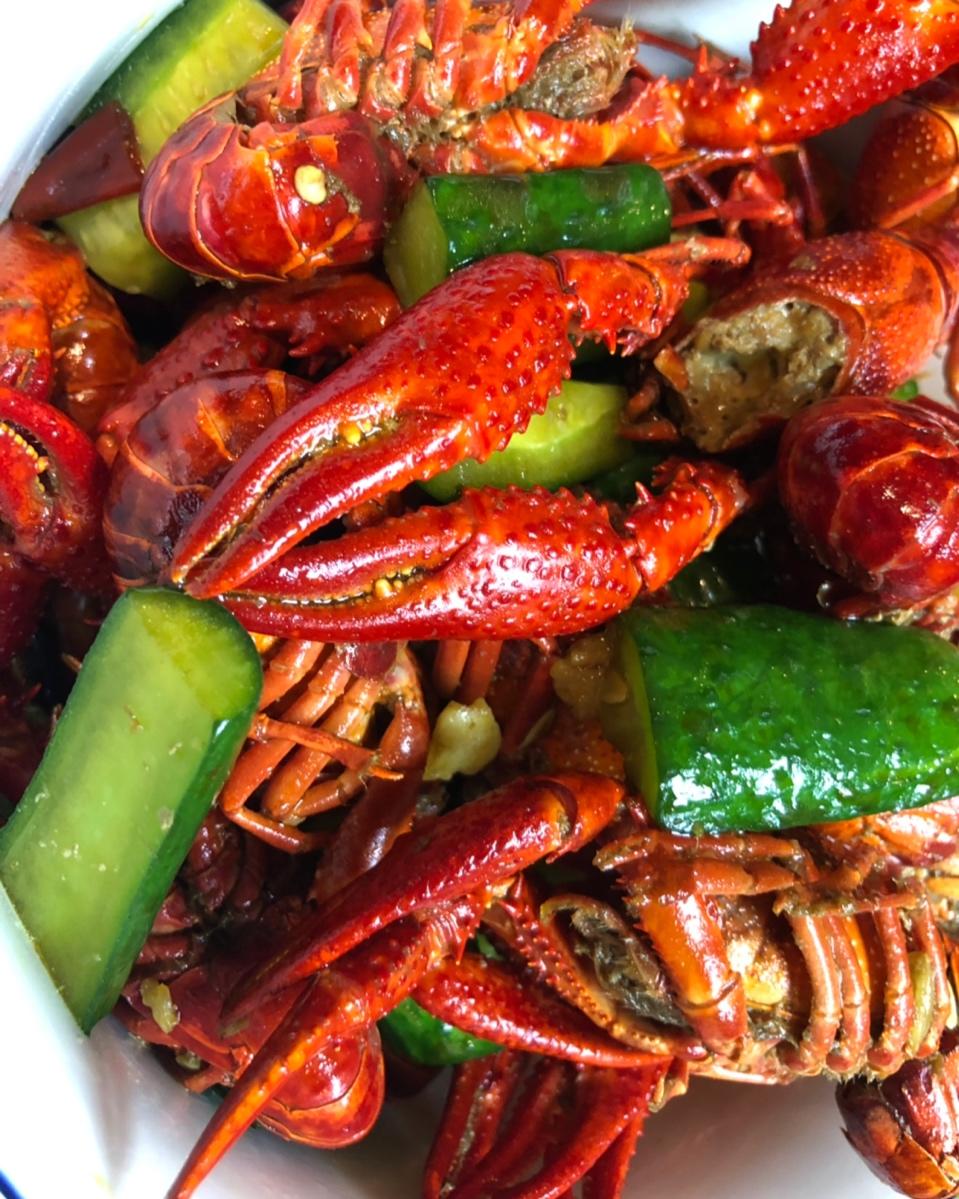 grace周做的十三香小龙虾家庭版