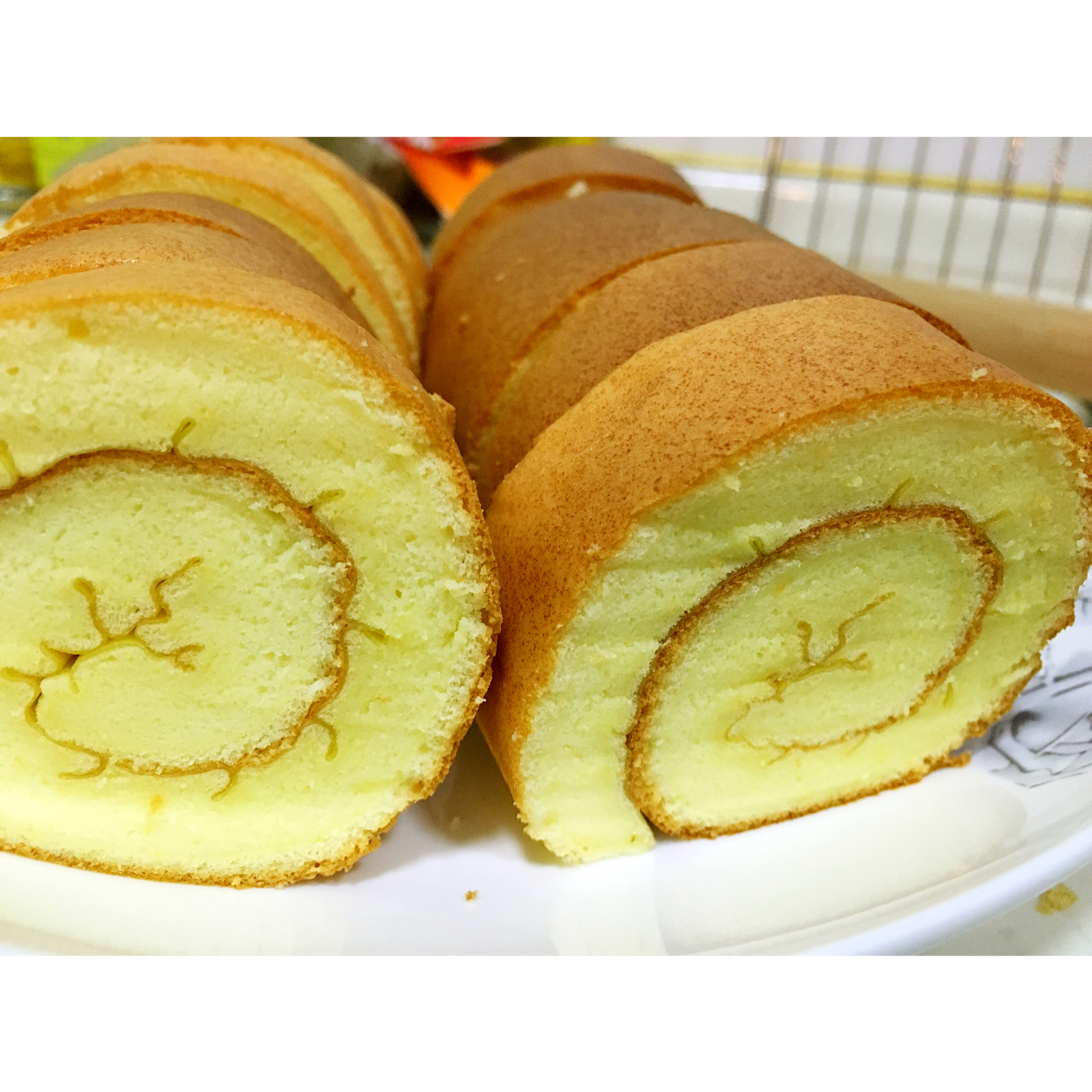 原味蛋糕卷