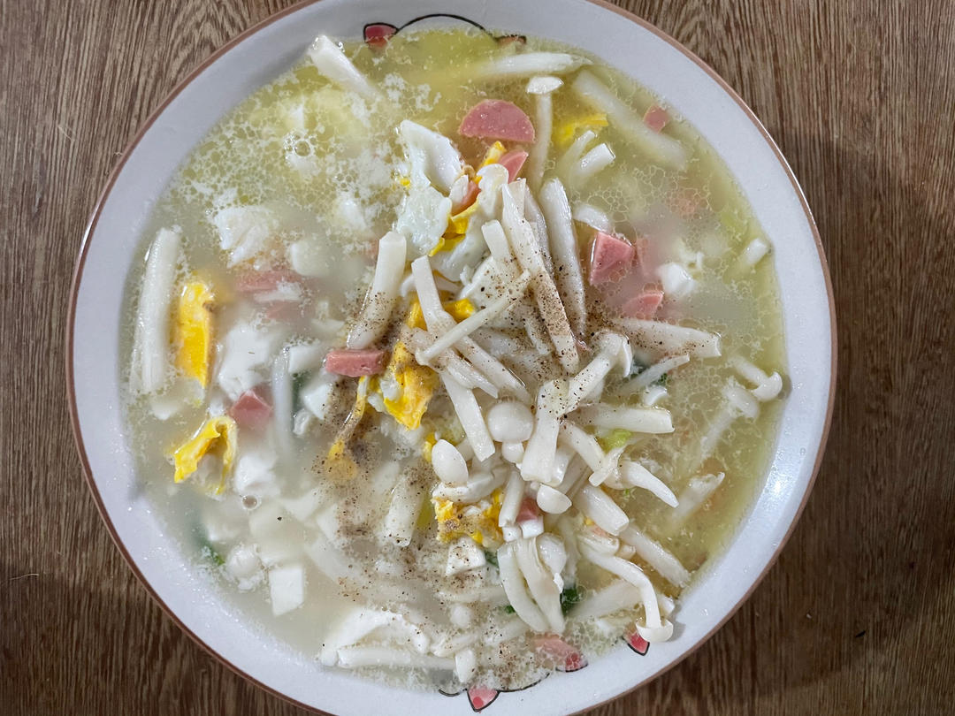 鲜香豆腐素饺子