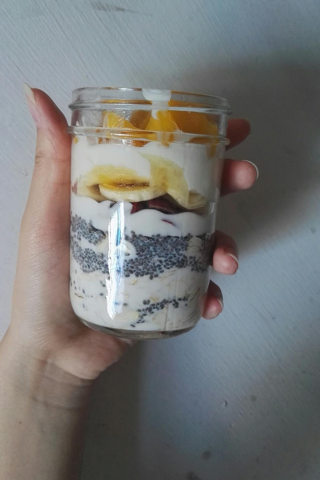 Overnight Oatmeal 隔夜早餐燕麦杯