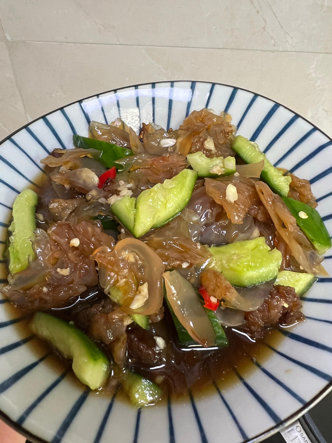堂妈小厨——凉拌海蜇