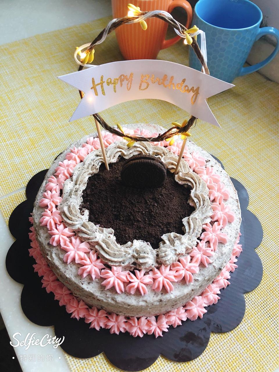 奥利奥咸奶油蛋糕