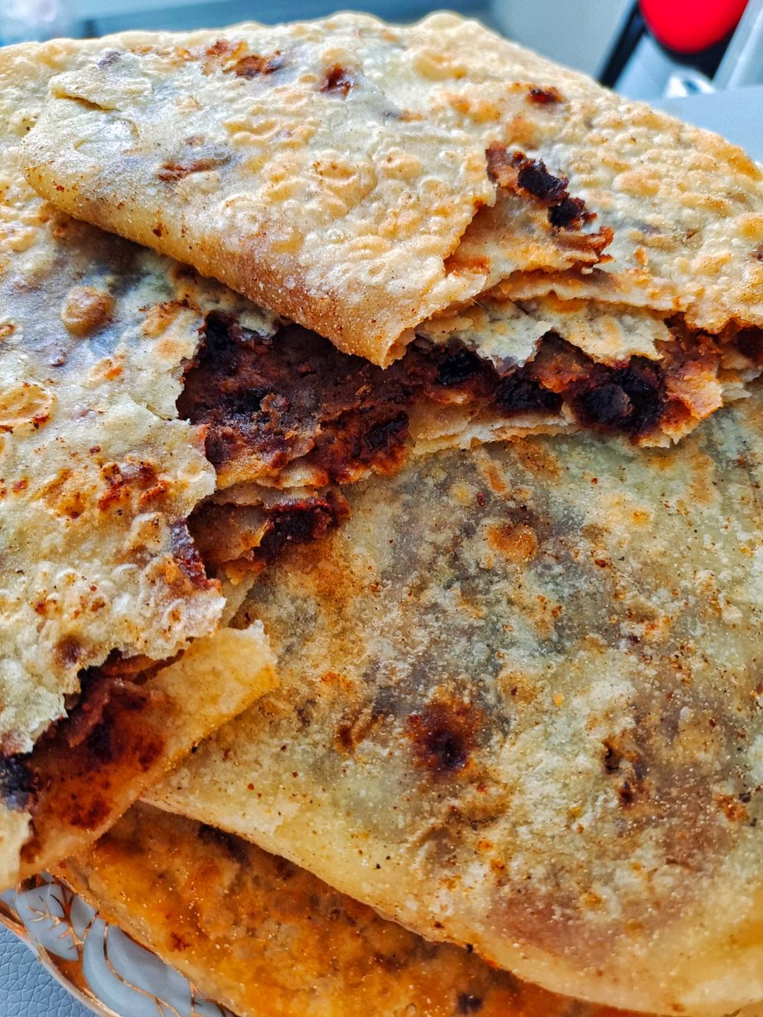 巨好吃的老北京麻酱糖饼，千层不糊有妙招