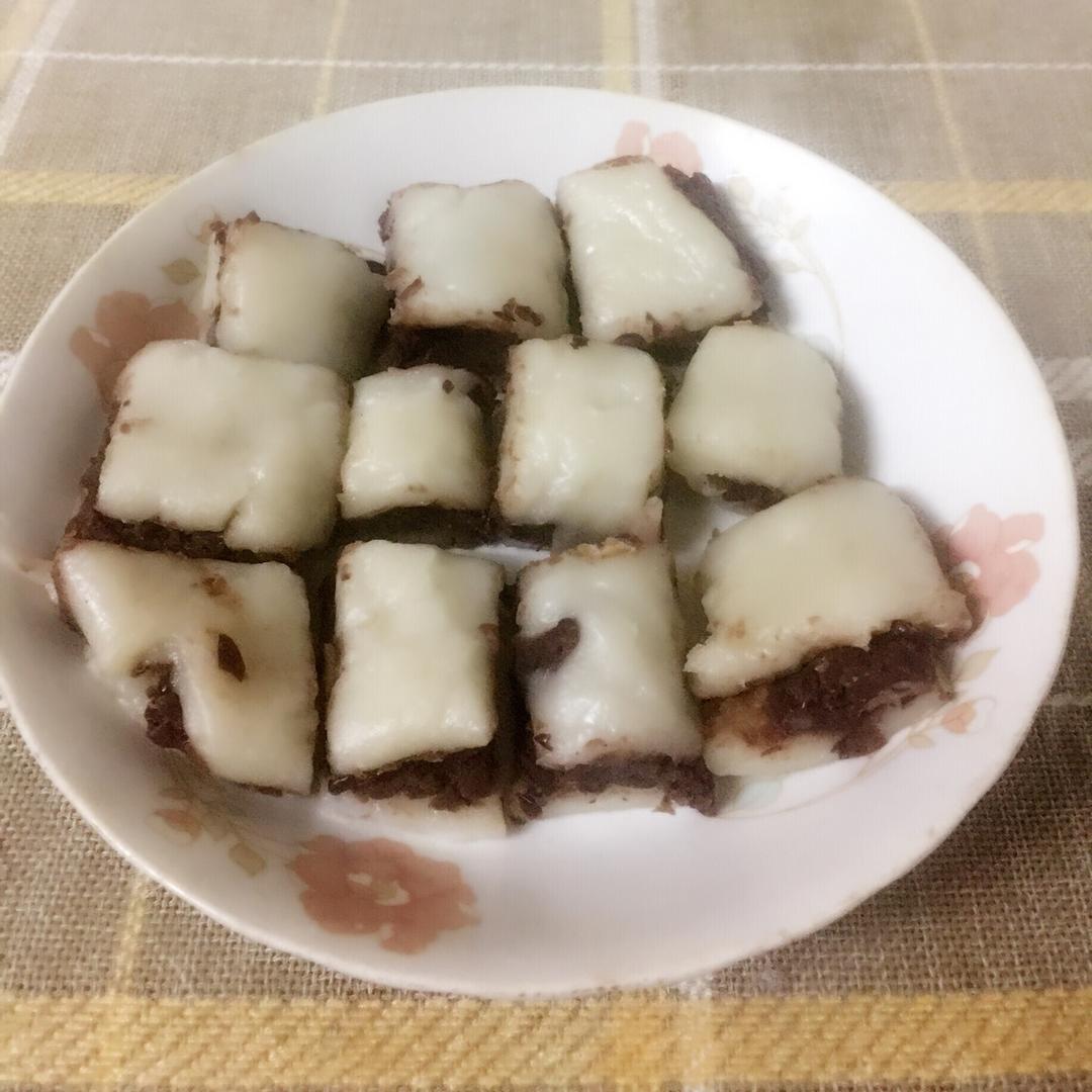红豆栗子泥米糕