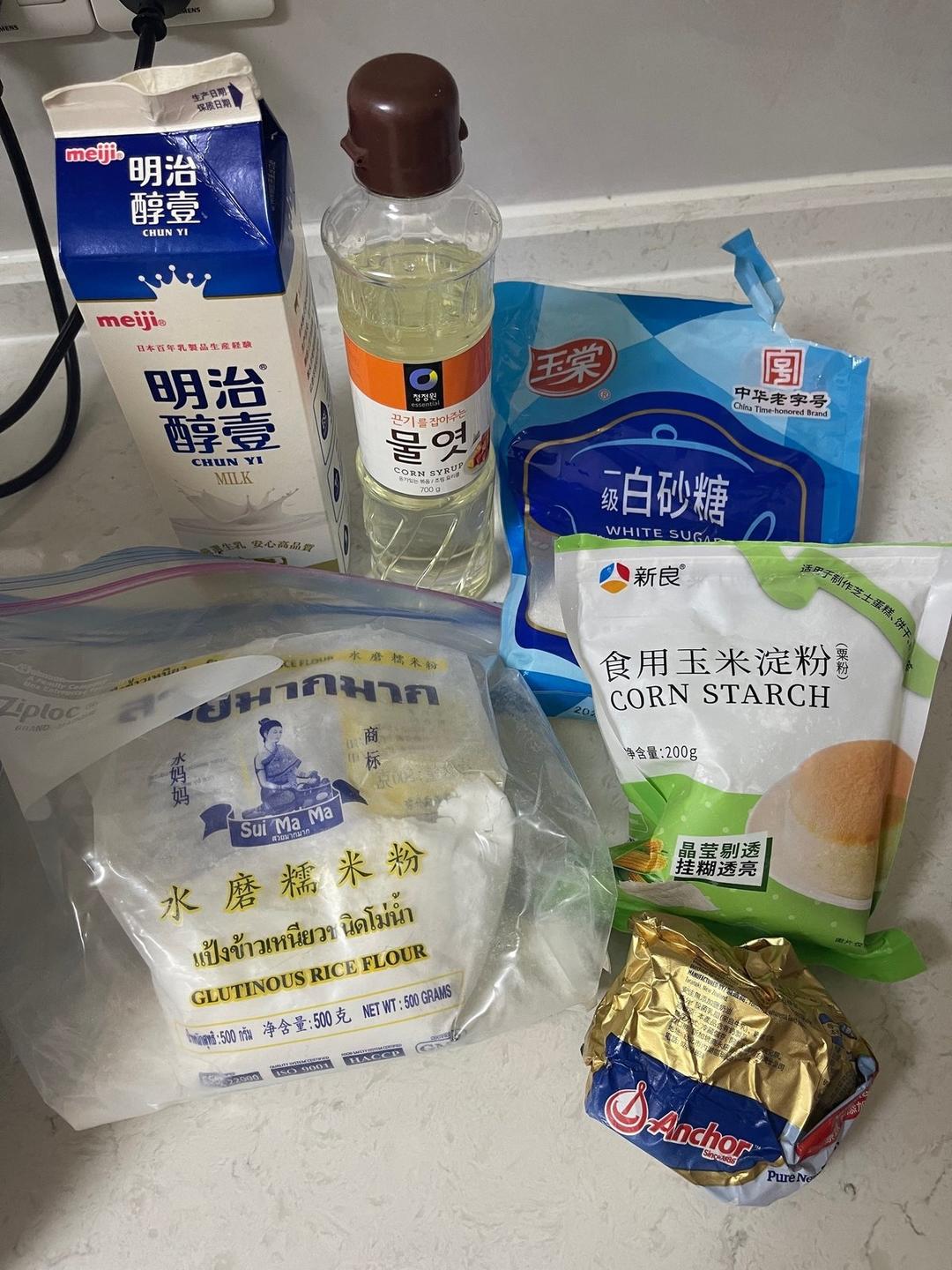 纯奶手撕吐司的做法 步骤1