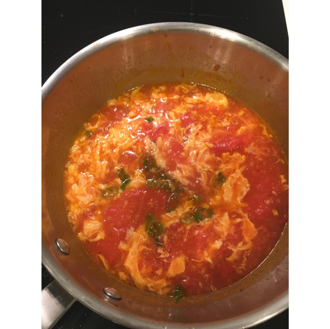 好喝到爆的西红柿鸡蛋汤