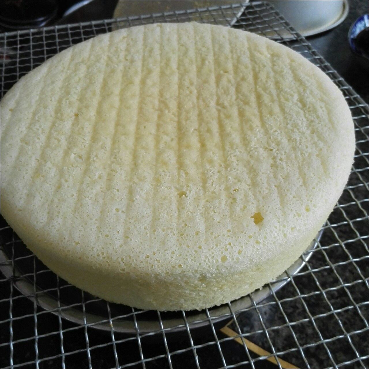 隔水蒸蛋糕（无泡打粉）七寸模