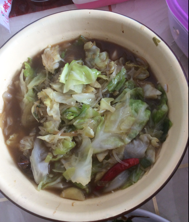 排骨白菜豆腐汤