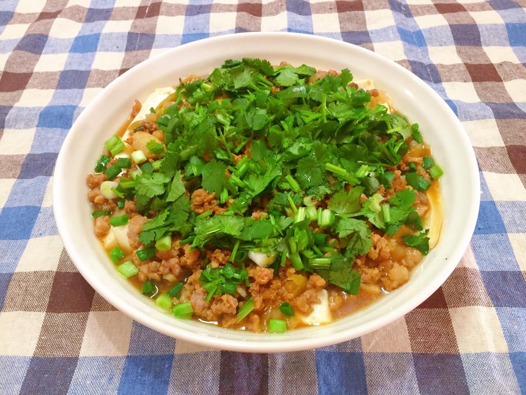 肉末蒸豆腐