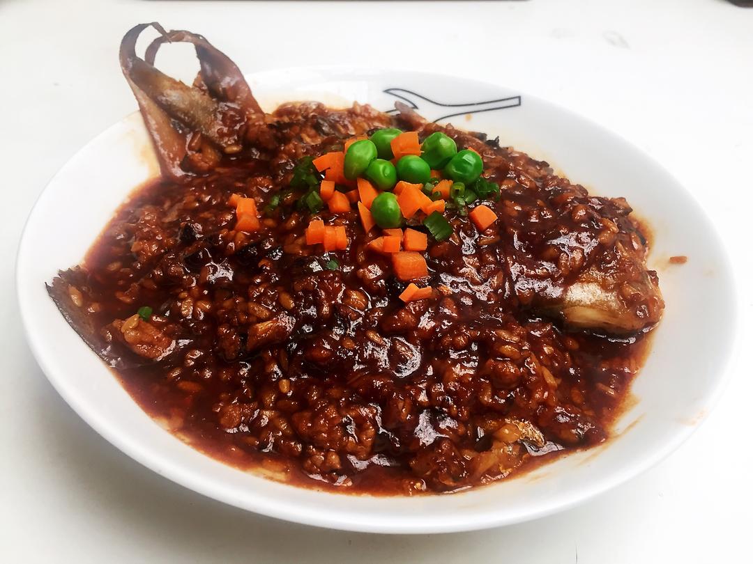 干烧鲳鱼的做法