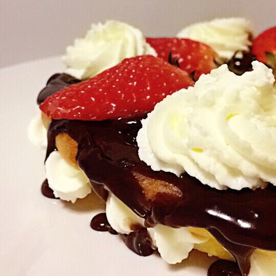 高颜值的花环泡芙