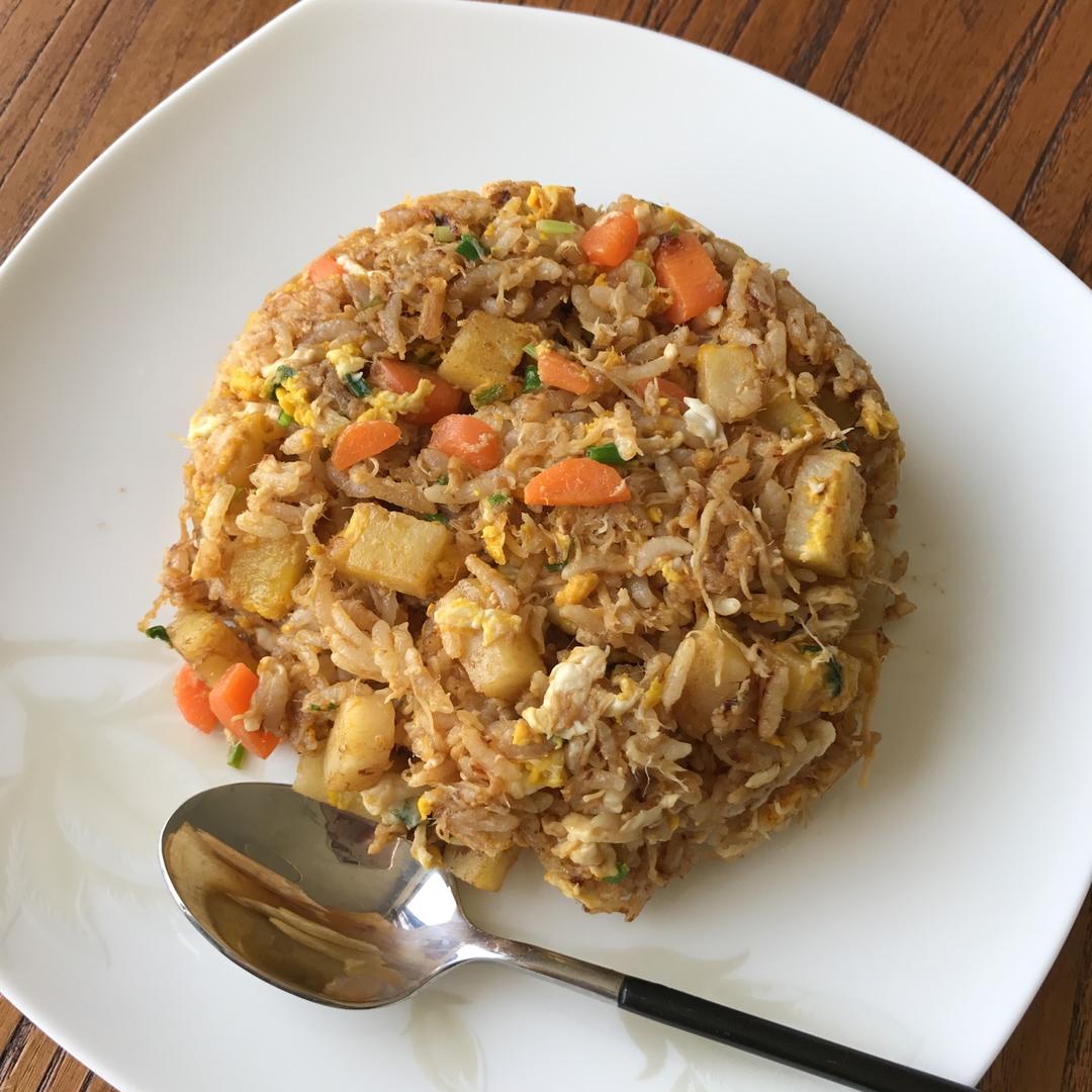 酱油炒饭(超级简单)