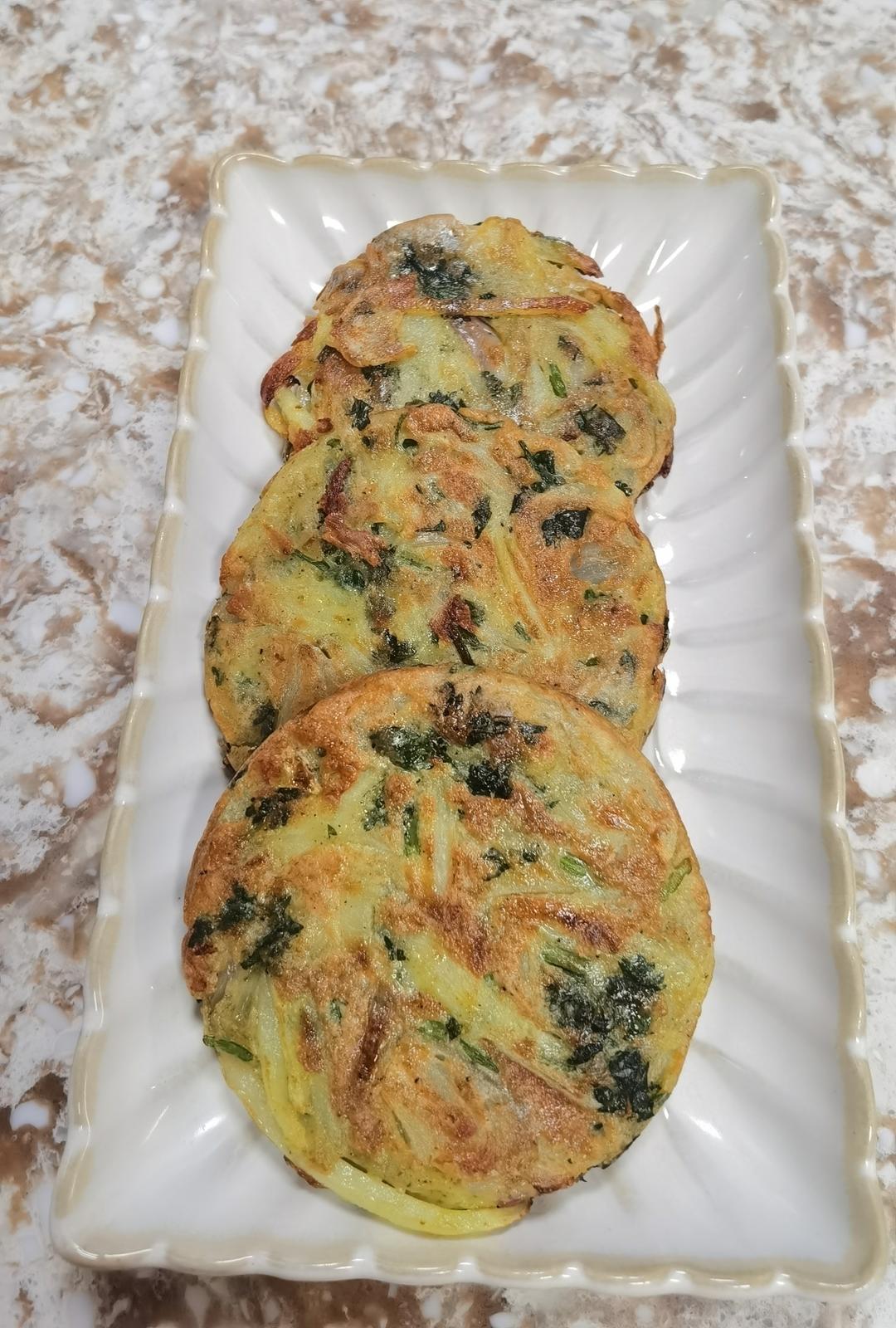 土豆饼(土豆胡萝卜丝饼)