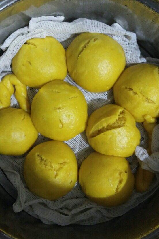 比面包好吃的🎃南瓜开花🌼馒头