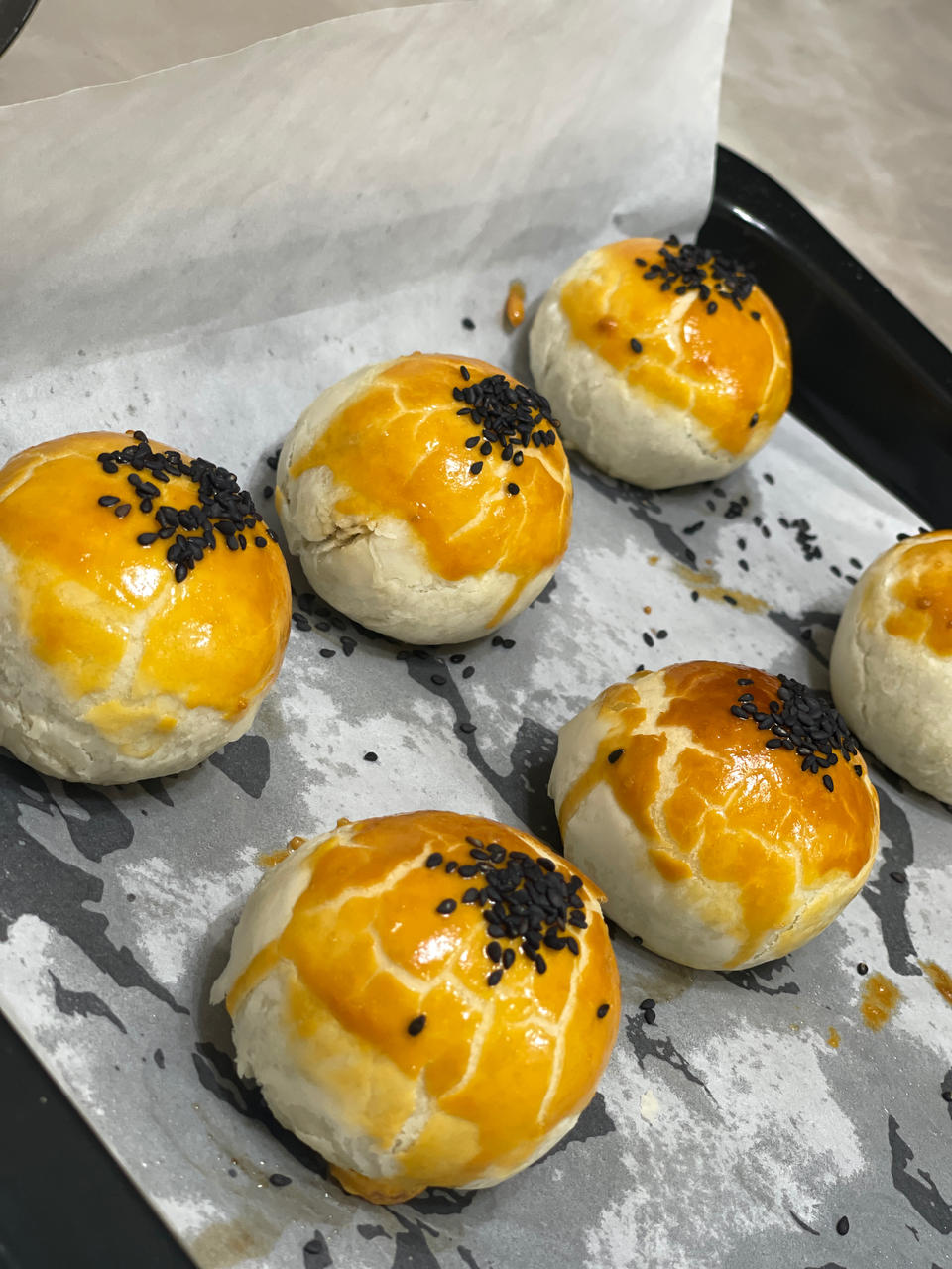 蛋黄酥（植物油版）