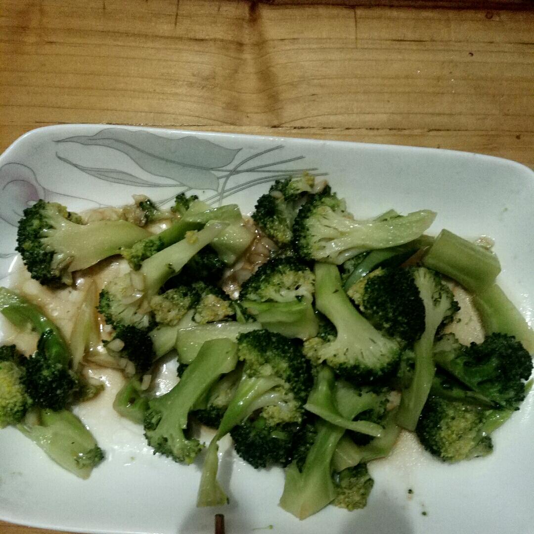 蚝油蒜蓉西兰花