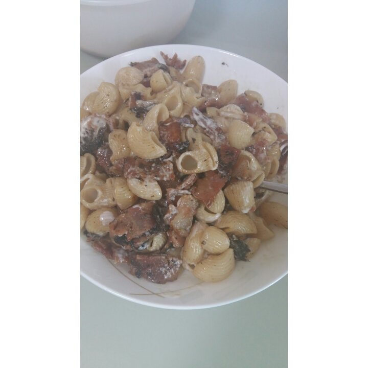 可能是最好吃系列--橄榄菜培根意面