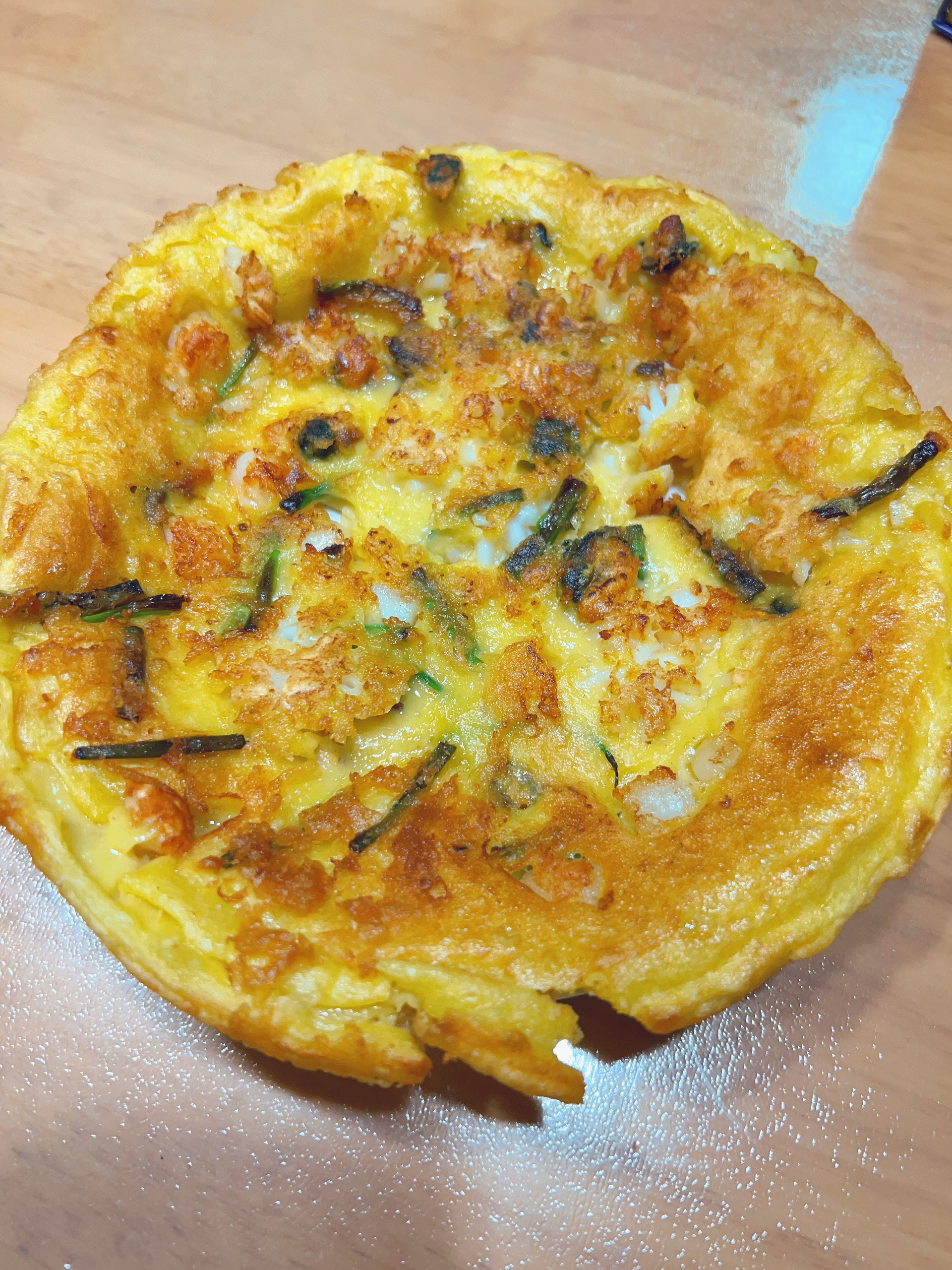 韩式海鲜葱饼