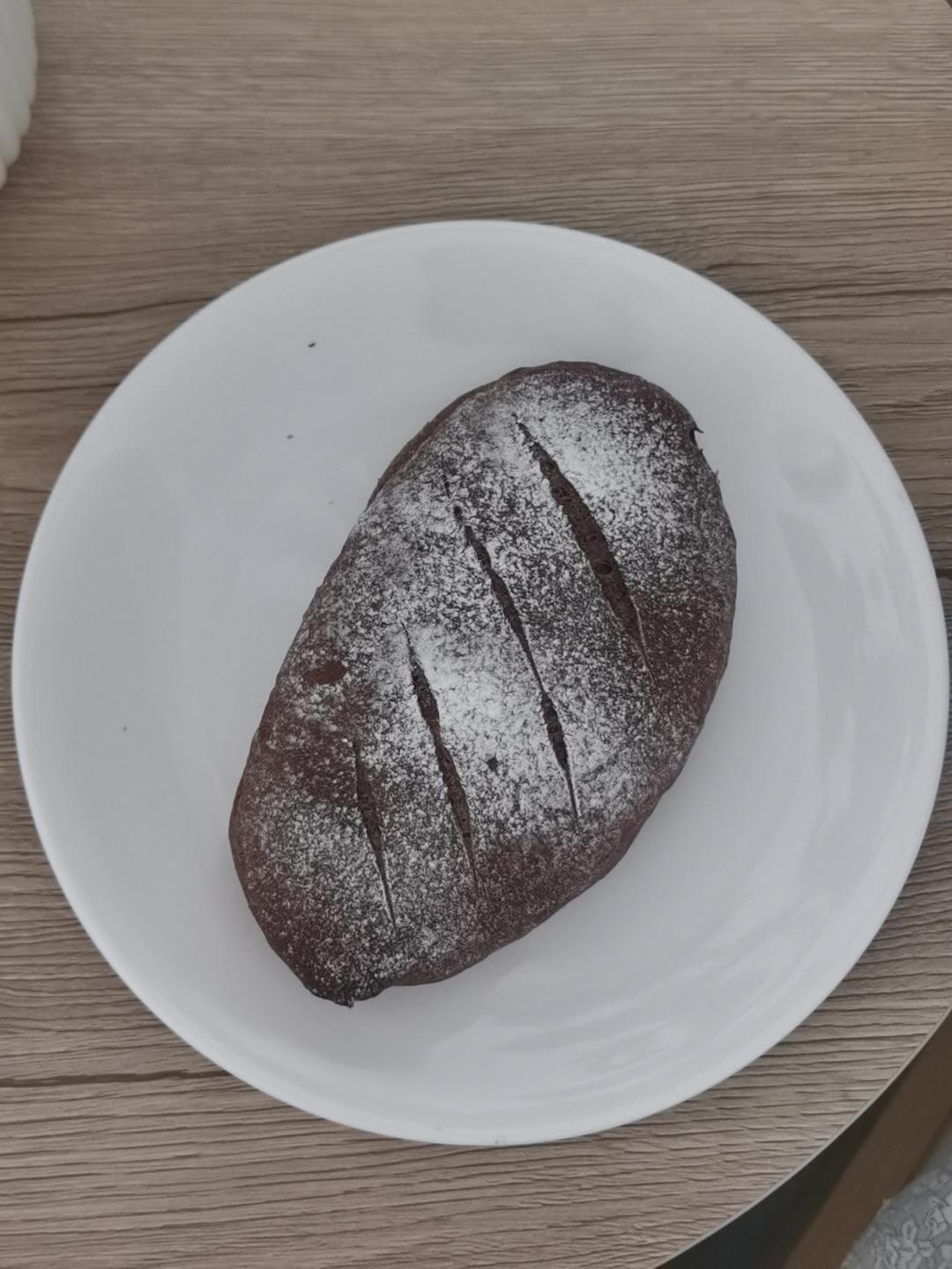 可可麻薯软欧包