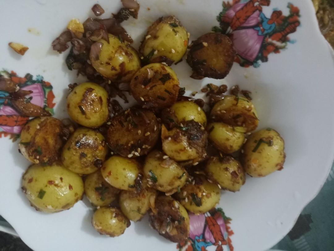 香煎孜然小土豆