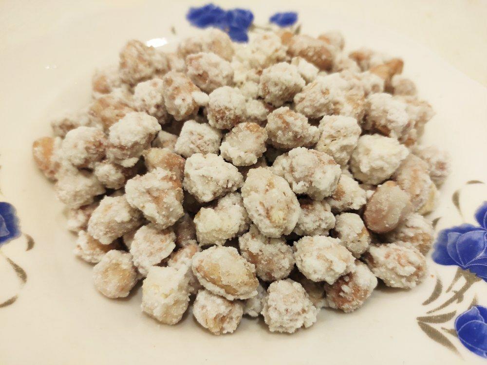 糖霜花生（花生粘）详细动图教你挂霜又薄又均匀的技巧