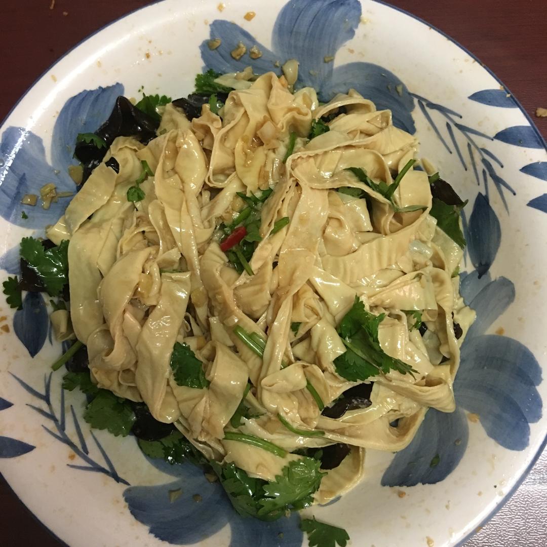 凉拌豆皮