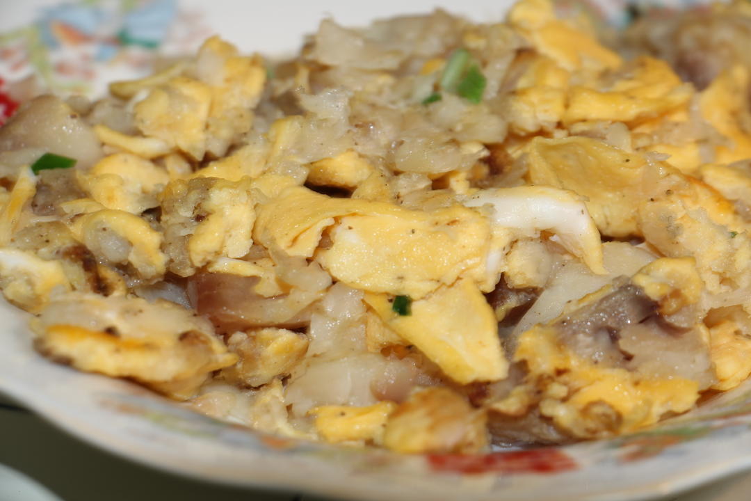 龙利鱼滑蛋【妞的食记】