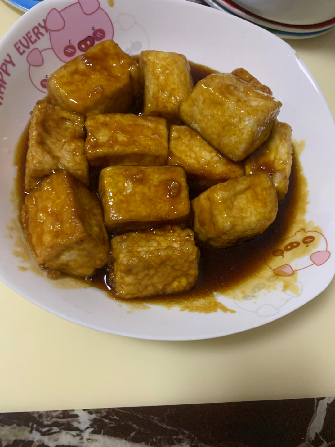 外焦里嫩❗️日式照烧豆腐