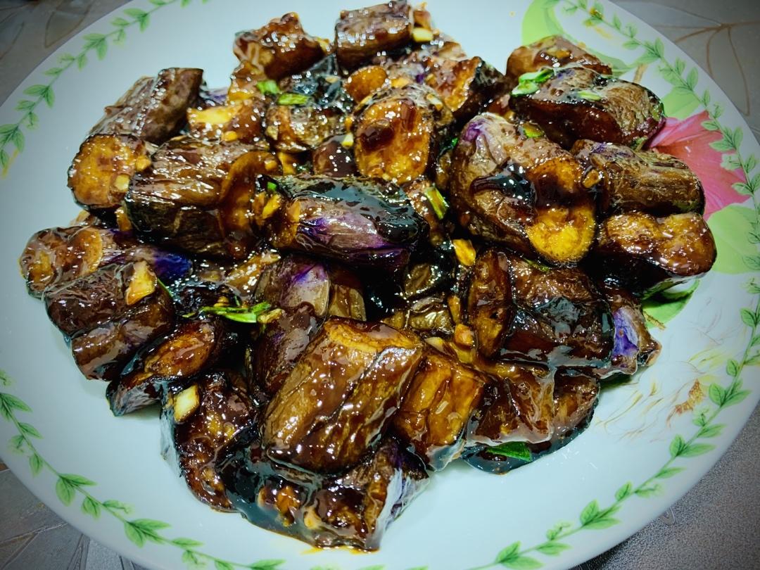 酸甜软糯❗️巨下饭的糖醋茄子🍆好吃哭了