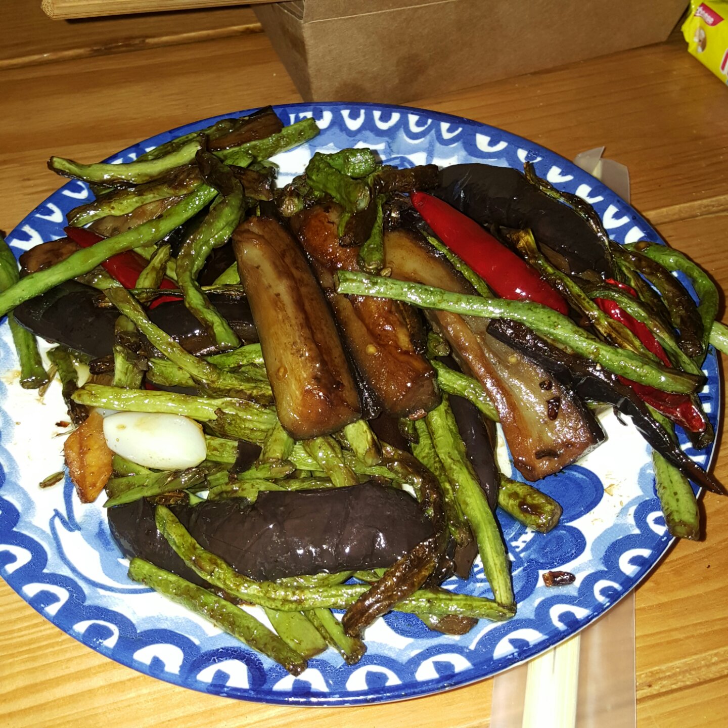 茄子豆角