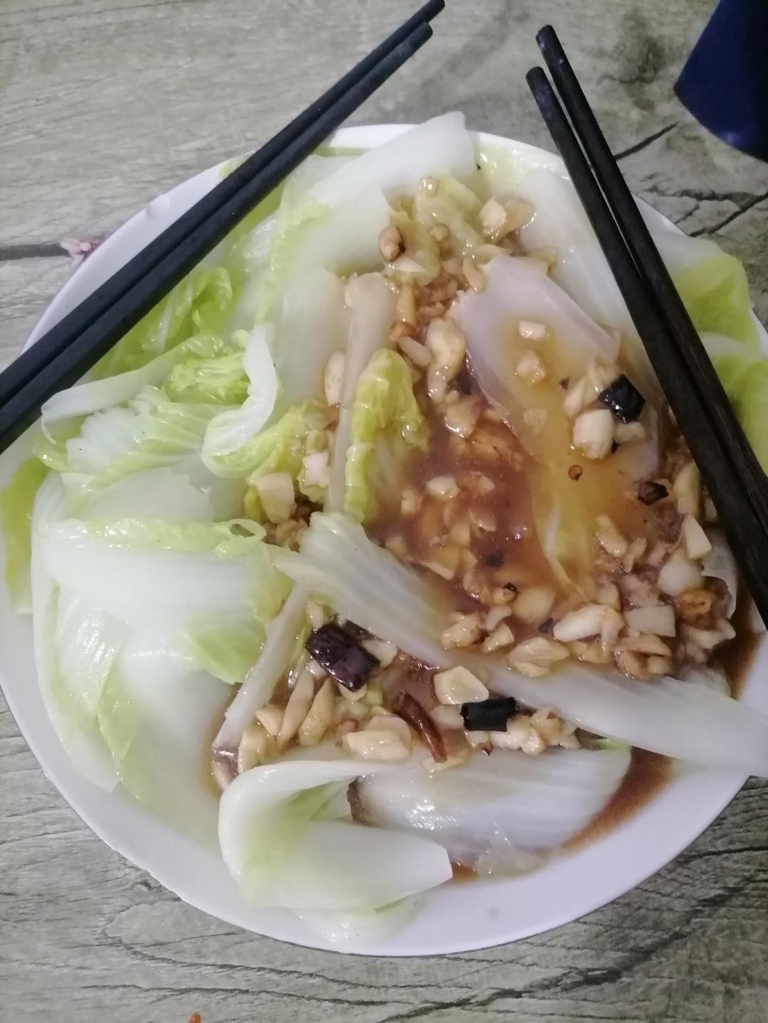 5分钟蒜蓉蚝油娃娃菜‼️健康低脂不长胖