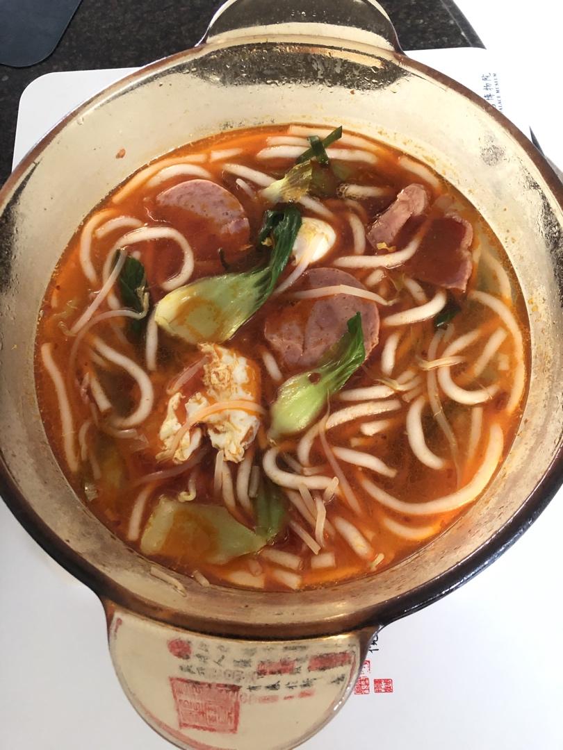 肉末什锦土豆粉