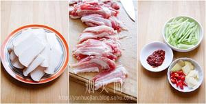 干锅杏鲍菇的做法 步骤1