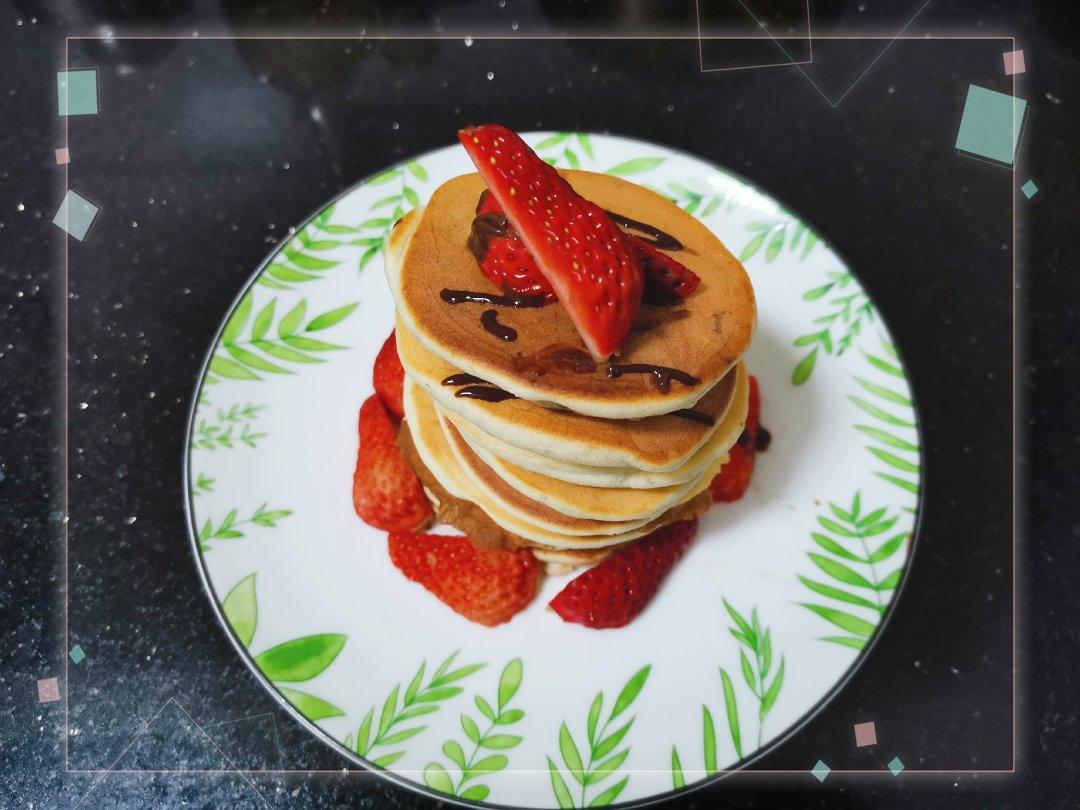 【辅食】不加泡打粉的香蕉松饼