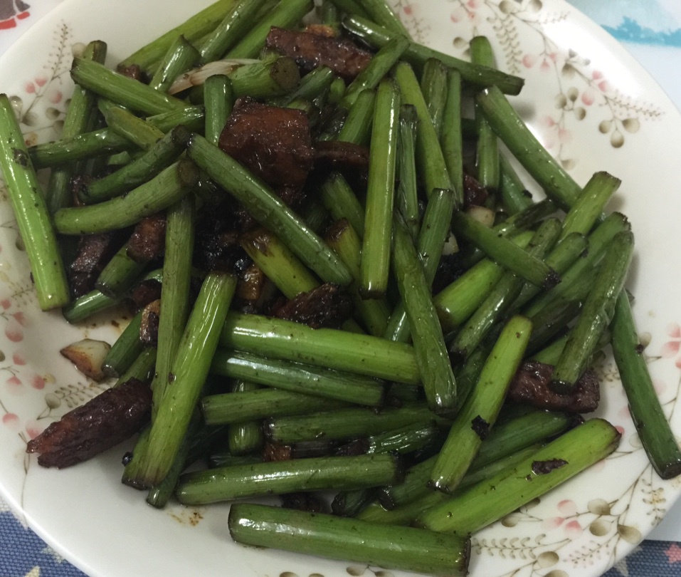 蒜薹炒肉