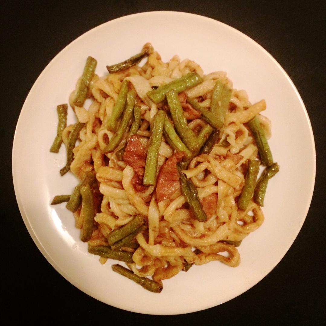 豆角焖面